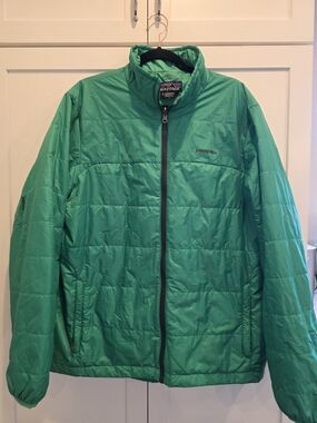 Patagonia Green Lightweight Puffer Jacket